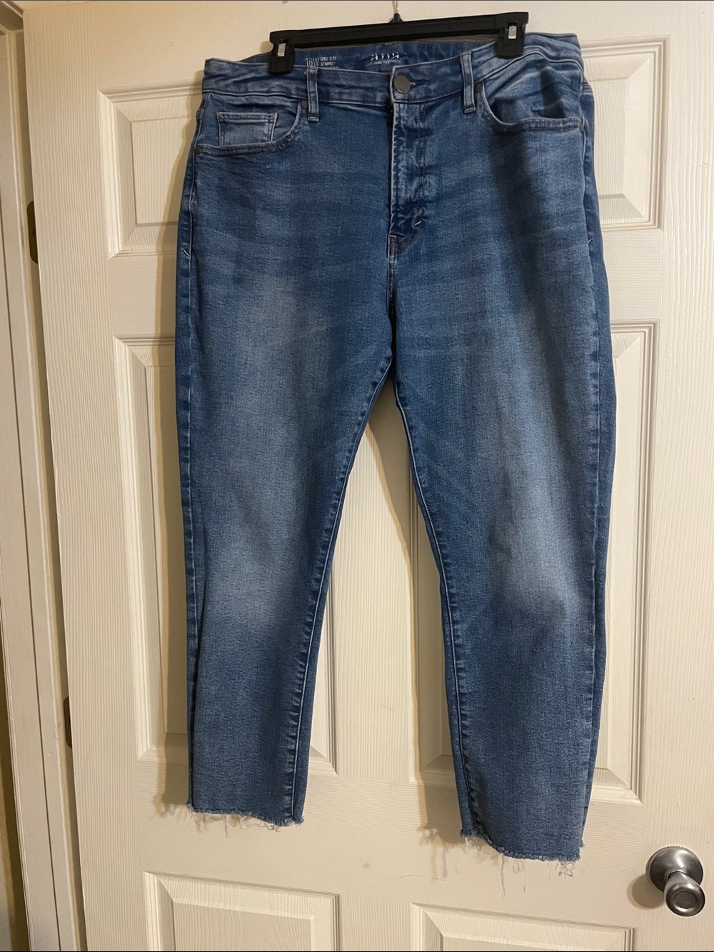 ANA Blue Women's High-Rise Slim Jeans 16W